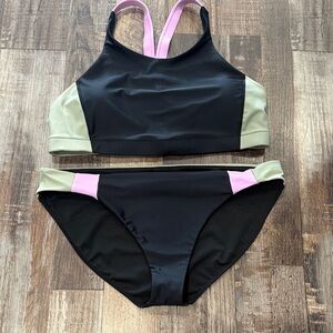 PRANA Two-Piece Swimsuit size L
